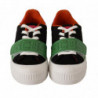 Scarpe da ginnastica da donna stringate basse pelle scamosciata mul