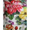 Abito midi in seta tubino floreale multicolor - IT40-S