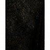 Abito longuette trapezio trasparente pizzo floreale nero - IT48 - XL