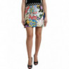 Minigonna Patchwork Maioliche Multicolor - IT46-XL
