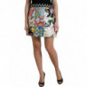 Minigonna Patchwork Maioliche Multicolor - IT46-XL