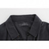 Camicia casual abbottonata in cotone grigio - IT58 - XXL