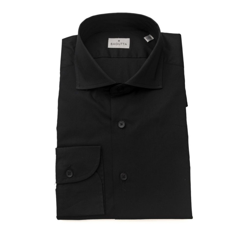 Elegante camicia slim fit in misto cotone con colletto francese - 4XL