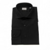 Elegante camicia slim fit in misto cotone con colletto francese - 4XL