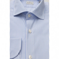 Camicia elegante in cotone con collo francese - XL