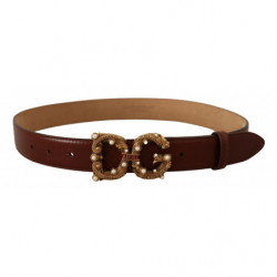 Cintura Amore pelle marrone...