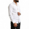 Camicia elegante slimfit in cotone bianco ORO - IT40 - M