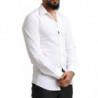 Camicia elegante slimfit in cotone bianco ORO - IT40 - M