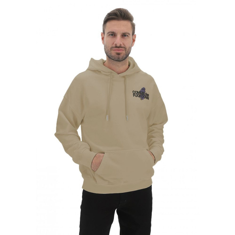 Maglione in cotone beige - L