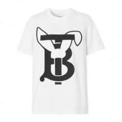 Maglietta in cotone bianco...