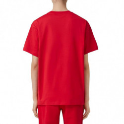 Maglietta in cotone rosso - L