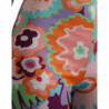 Pantaloni leggings a vita alta floreale multicolor - IT40-S