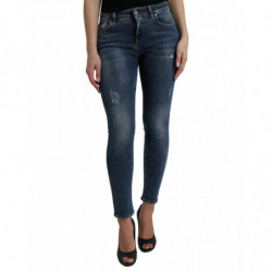Jeans skinny in denim a...