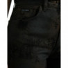 Jeans FIDANZATO in denim di cotone a vita media marrone - IT40-S