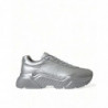 Scarpe da ginnastica casual da uomo pelle argento DAYMASTER - EU40/US7