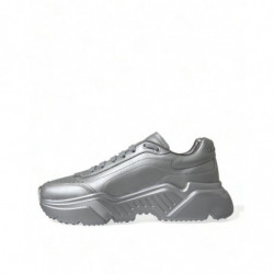 Scarpe da ginnastica casual da uomo pelle argento DAYMASTER - EU40/US7