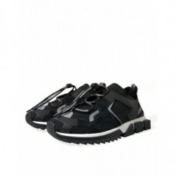 Scarpe da ginnastica basse da uomo con lacci nere Sorrento - EU41/US8
