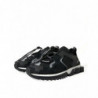 Scarpe da ginnastica basse da uomo con lacci nere Sorrento - EU41/US8