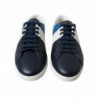 Scarpe da ginnastica basse in pelle bianca blu - EU42.5/US9.5
