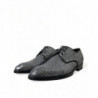 Scarpe eleganti derby da uomo stringate paillettes argento - EU39/US6