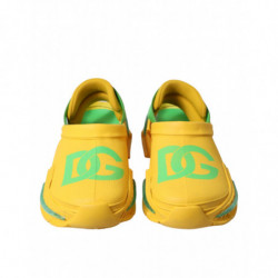 Zoccoli gomma giallo verde Pantofole da uomo Scarpe da uomo - EU44/
