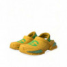Zoccoli gomma giallo verde Pantofole da uomo Scarpe da uomo - EU44/
