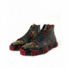 Scarpe da ginnastica alte da uomo multicolor mimetiche - EU42/US9