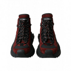 Scarpe da ginnastica alte da uomo Super King bordeaux - EU39/US6