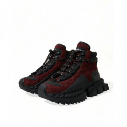 Scarpe da ginnastica alte da uomo Super King bordeaux - EU39/US6