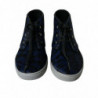 Scarpe da ginnastica mid-top leopardate pelle vitello blu - EU41.5/