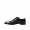 Scarpe eleganti da uomo formali in pelle esotica marrone - EU40/US7