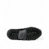 Scarpe eleganti con pantofole in pelle di pelliccia nera - EU41/US8