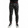 Pantaloni da jogging in seta con anello nero - IT50 - L