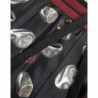 Pantaloni da jogging in seta con anello nero - IT50 - L
