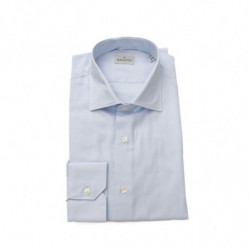 Camicia in cotone azzurro -...