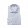 Camicia in cotone azzurro - 4XL