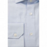 Camicia in cotone azzurro - 4XL