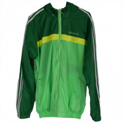 Giubbetto primaverile leggero impermeabile Adidas - Verde - Taglia XL