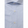 Camicia in cotone azzurro - 4XL