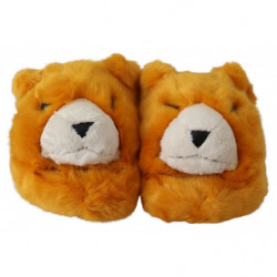 LION giallo Flats Pantofole Sandali Scarpe - EU43/US10