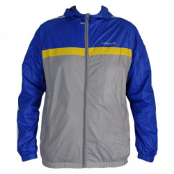 Giubbetto primaverile leggero impermeabile Adidas - Blu - Taglia XXL