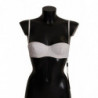 Intimo reggiseno balconcino semi-imbottito nylon bianco - IT1 - XS
