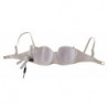 Intimo reggiseno balconcino semi-imbottito nylon bianco - IT1 - XS