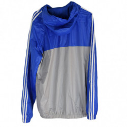Giubbetto primaverile leggero impermeabile Adidas - Blu - Taglia XXL