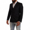 Giacca MARTINI doppiopetto puntinata nera - IT46 - S