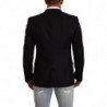 Giacca monopetto in lana nera ORO - IT50 - L
