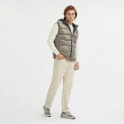 Gilet in nylon grigio - XL