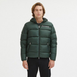 Giacca in nylon verde - L