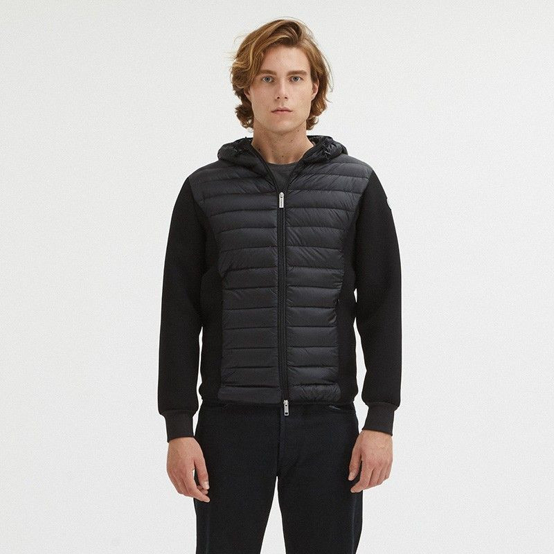 Giacca in nylon nero - L