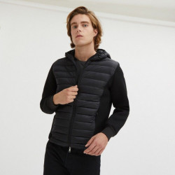 Giacca in nylon nero - L